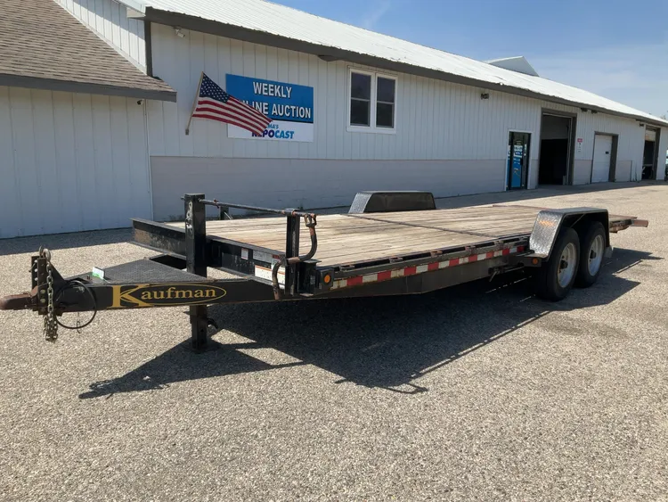 Used 2022 KAUFMAN FLAT BED Flatbed Trailers Michigan US | Miedema Asset Management Group #1183593
