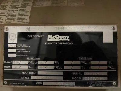 2018 DAIKIN-MCQUAY WMC250DBS-ER10 Chillers | Perry Equipment (5)