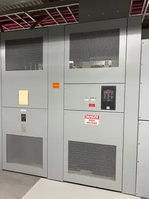 MV Double-Ended Unit Substation - 2 x 2000/3000kVA, 13.8kV Transformers w/ 4160V Ampgard Switchgear