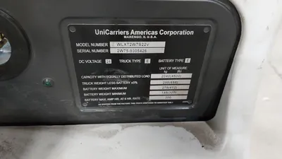 2019 UNICARRIERS WLXT2W7S22V WALKIES | Platinum Group (7)