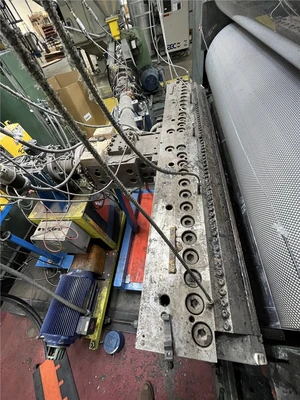 66" Davis Standard/Mega Coex Sheet Line With 4.5" and 2.5" Extruders