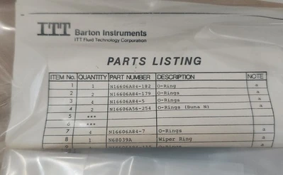 NEW ITT Barton NS109701G