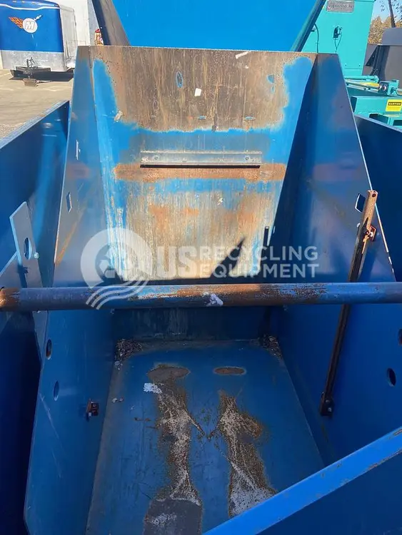 Used MAREN 122 CLOSED DOOR BALER WITH CONVEYOR & CART DUMPER Balers | US Recycling Equipment #474768
