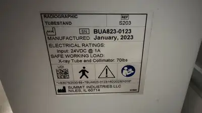 Used Summit Industries LLC S225 X-Ray - Medical Texas US | PT Medical Technologies #1458601