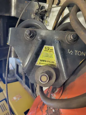 2000 ABELL-HOWE 1/2 Ton Cranes, Jib | Myers Technology Co., LLC (4)