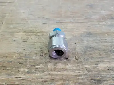 1/8," x 3/8", Reducing-Adapter, 1/8" MPT - 3/8" FPT