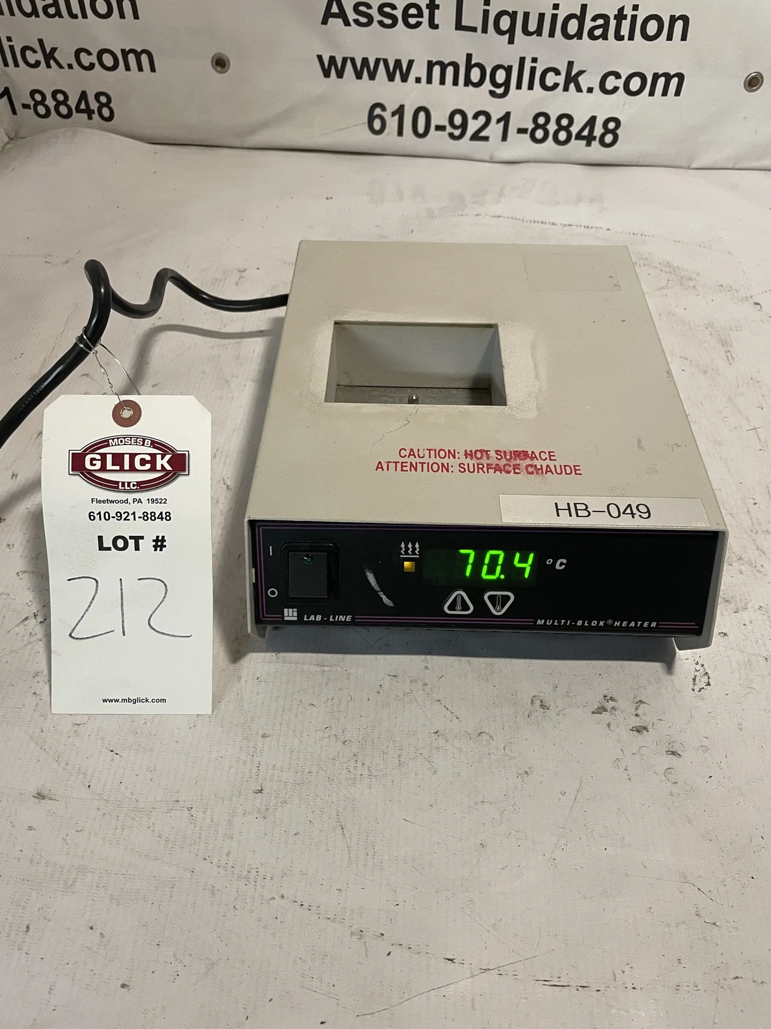 Barnstead/Lab-Line 2000 Multi-Blok Heater/Test Tube Heater