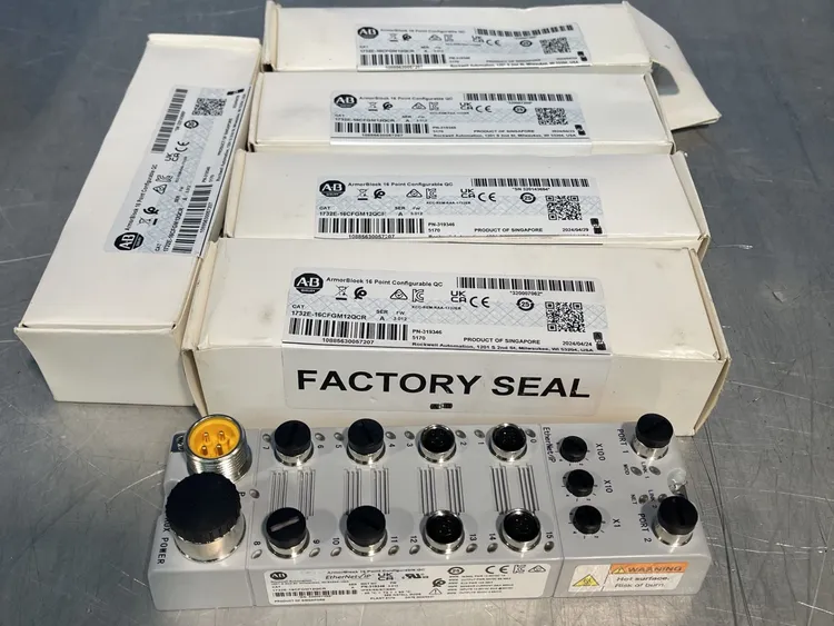 Used 2024 ALLENBRADLEY 1732E16CFGM12QCR PLC Expansion Units Ohio US | HGR 24 #1129874