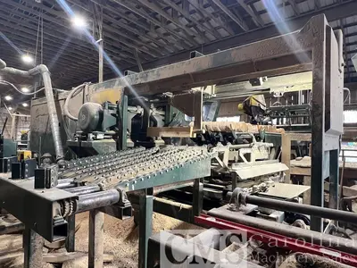 USED PENDU COMPLETE PENDU CUT STOCK OPERATION - SCRAGG, GANG RIP, STACKER