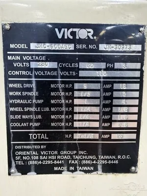 USED VICTOR JMC-600AGC