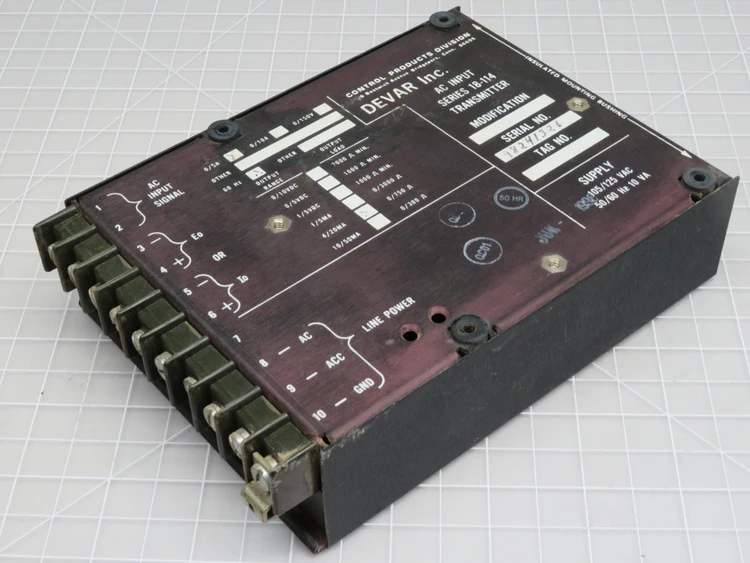 Used DEVAR _UNKNOWN_ Industrial Controls Texas US | OCO Industrial #1720432