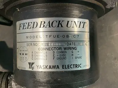 Used 1980 YASKAWA ELECTRIC TRUE08ZC7 Motors (misc) Ohio US | HGR 24 #1319748