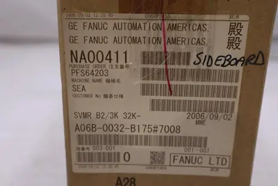 NEW OPEN BOX FANUC B2/3000 A06B-0032-B075#7000 Servo Motor STK GF90