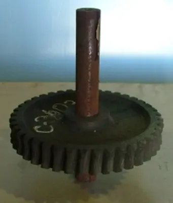 QTY. 1. 9 INCH DIAMETER 40 TOOTH GEAR ON KEYED 1 &...