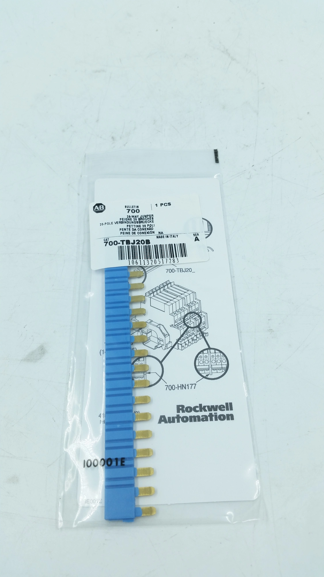 Allen-Bradley 20-Way Jumper 700-TBH20B