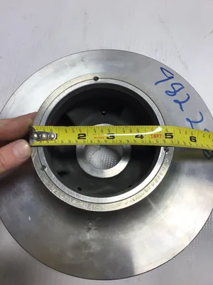 ITT Allis Chalmers 529872-40 Pump Impeller Stainless Steel