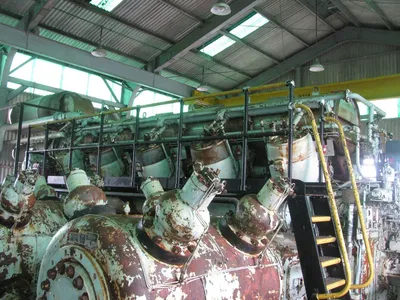 Used Cooper Bessemer GMVH10 Qty 2 Lubricated Reciprocating Air Compressors Oklahoma US | Borderless Services #1378271
