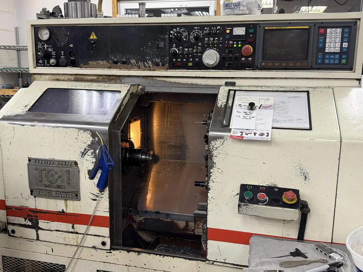 Used TAKISAWA TC-1 CNC Lathes Minnesota US | Source Machinery Sales #1543137
