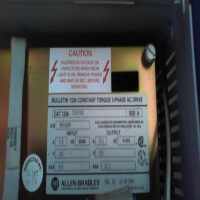Allen-Bradley 1336 10 HP Drive