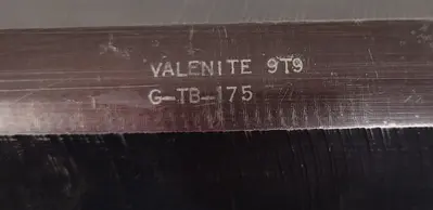 Used VALENITE 9T9 G-TB-175 Misc Industrial Equipment Kentucky US | Aucto #687535