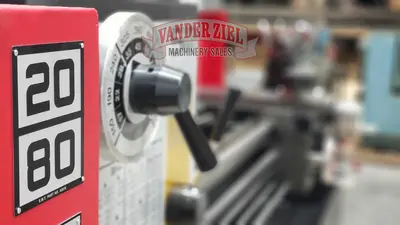 New | in-Stock STANDARD MODERN 2080 Engine Lathes Michigan US | Vander Ziel Machinery Sales #480073
