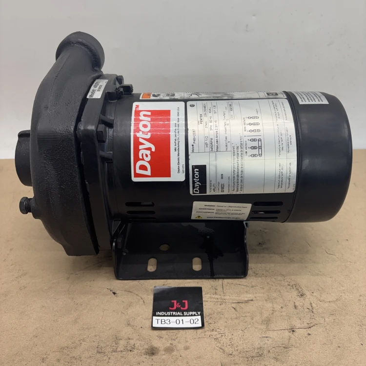 New | in-Stock Dayton 4RU77 Centrifugal Pumps Indiana US | J&J Industrial Supply #1481558