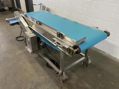 Food-Grade Conveyor With Diverter Conveyor