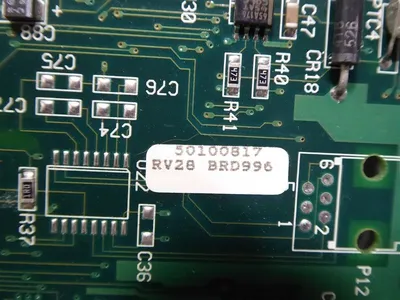 Trane 50100817 Universal PCM Main Control Board Rev. 28 996 Used