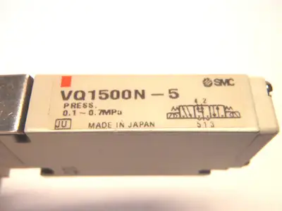 USED SMC SOLENOID VALVE 0.1-0.7MPA