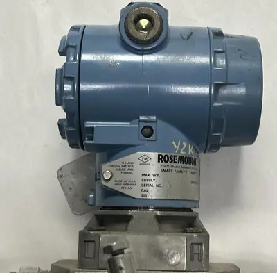 Used ROSEMOUNT 3051CD2A02A1AM5S5 Pressure Transmitters | Surplus Asset Holdings #1227127