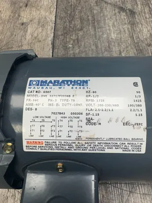 USED MARATHON DVE 56T17F2036B P