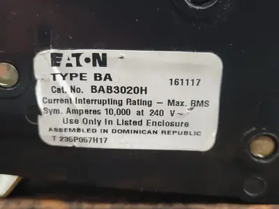 USED EATON BAB3020H