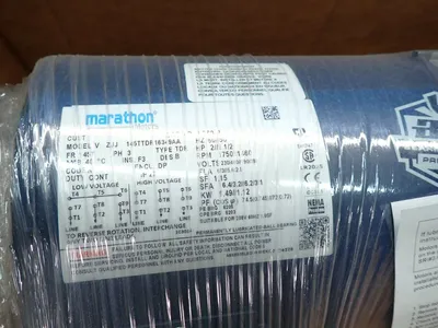 Used MARATHON MOTORS 145TTDR16052 Motors (misc) Ohio US | HGR 24 #877770