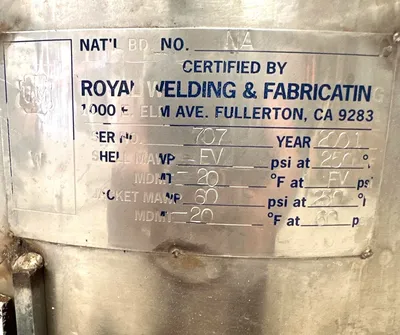MYERS VL550A-3-5 Dual Shaft Vacuum Mixer BLENDERS / MIXERS | EcReCon Inc (6)
