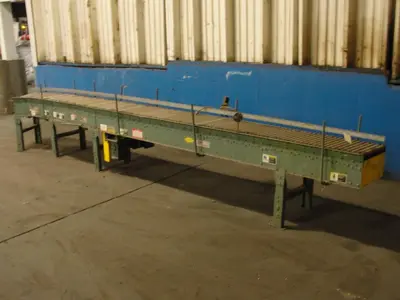 SPC8840  Conveyor 14.5" wide x 165" long size Hytrol powered roller conveyor CS