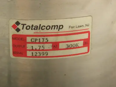 Totalcomp CP175 Loadcell Canister 300K LBS Stainless Steel 6" OD