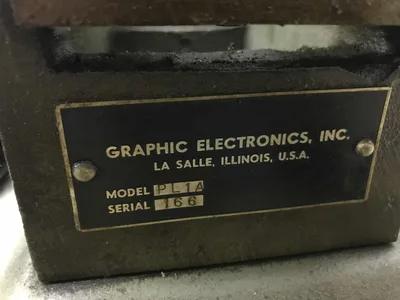 Photo lathe Model PL 1A