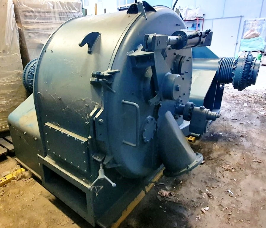 Krauss-Maffei HZ 125/2.5 peeler centrifuge, 1.4571 SS.