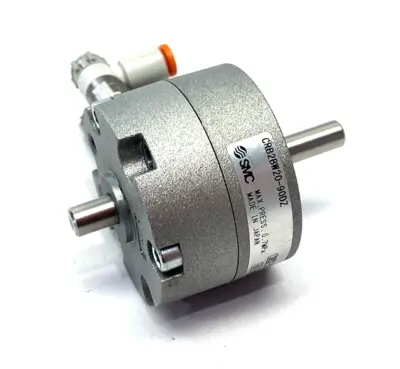 USED SMC ROTARY ACTUATOR DOUBLE-ACTING, DOUBLE SHAFT, 20MM