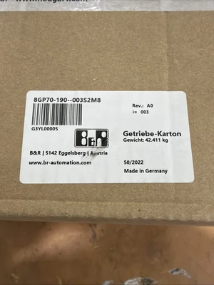 NEW B&R Automation 8GP70-190-003S2M8