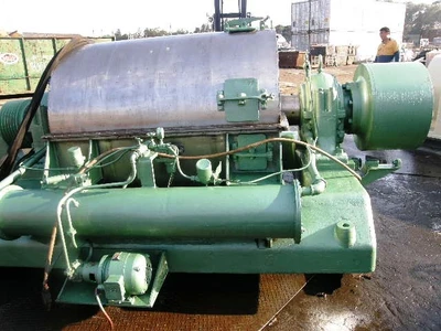 Bird 36 x 50 solid bowl decanter centrifuge, SS.