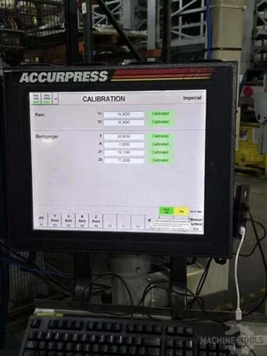 Used 2009 ACCURPRESS ACCELL Press Brakes Florida US | Southern Fabricating Machinery Sales, Inc. #1556389