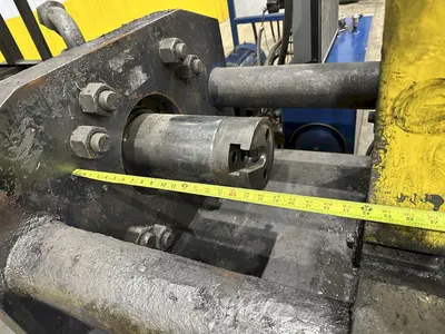 200 TON (2-3/8" TO 9-5/8") DIAMETER TRUE GRIT MODEL CT200 HYDRAULIC TUBE & PIPE PUSH POINTER / END FORMER/ SWAGING PRESS: STOCK #22399