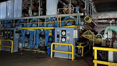DRYER CANS (20) 60" DIA. X 224" FACE WIDTH  125 PSI