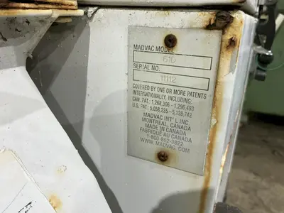 USED MADVAC 11112