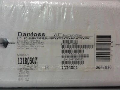 NEW DANFOSS FC302PK75T5E20H1B