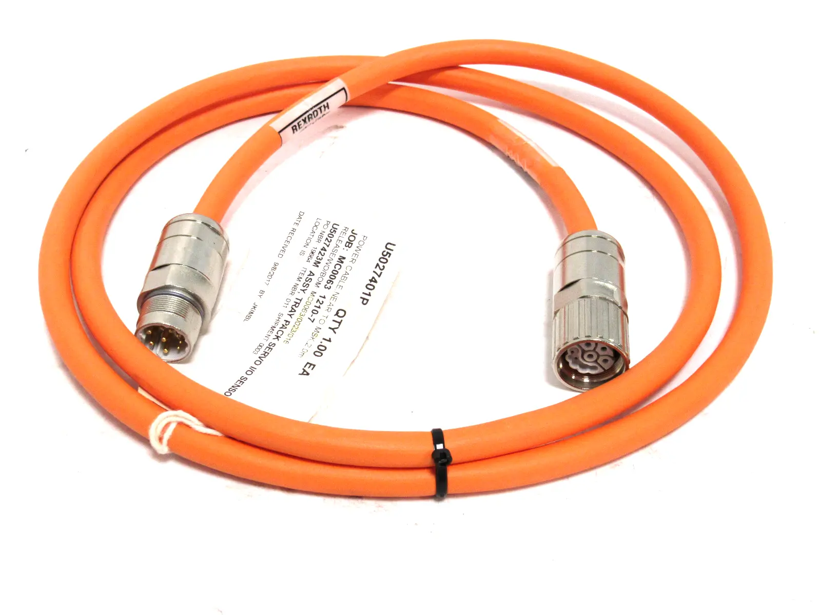 NEW REXROTH R911310544 CABLE RKL4305 2.0M