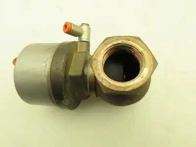 Valvaut Effepi Z200306E Pneumatic Air Controlled Globe Valve 1" NPT PTFE Bronze
