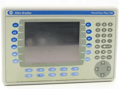 Allen Bradley 2711P-B7C4A8 PanelView Plus 700 Graphic Touch Terminal 2711P-RDB7C