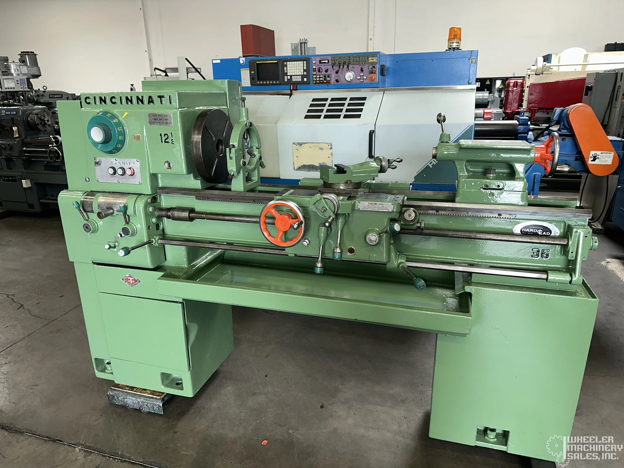 Cincinnati Hydrashift Engine Lathe 13" x 42" #6445 #1